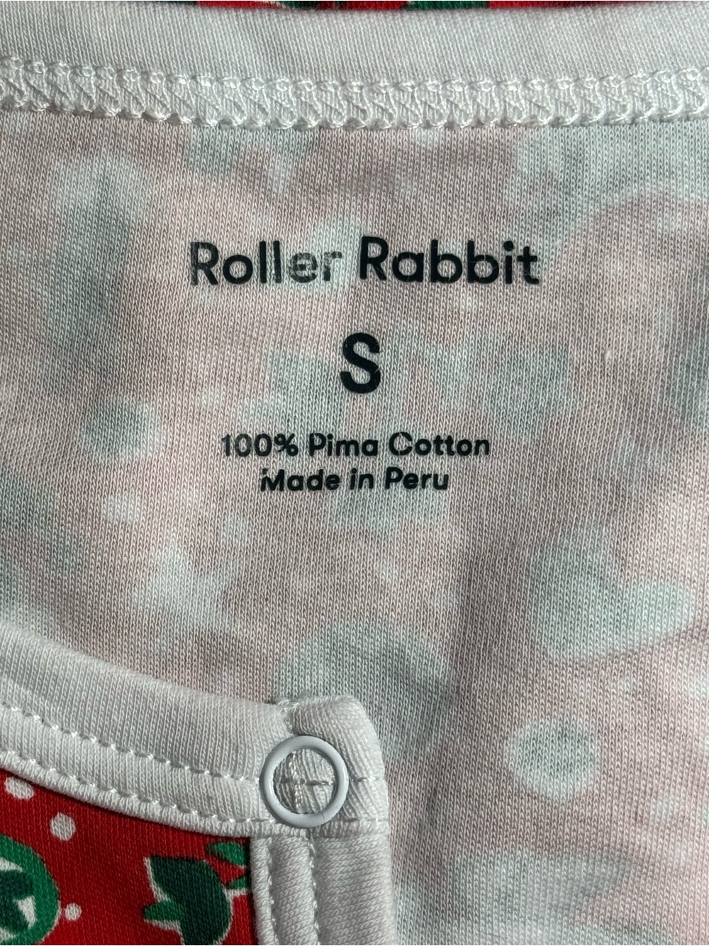 Roller Rabbit x Masionette- Holiday Medley Pajamas size Small - Picture 7 of 14